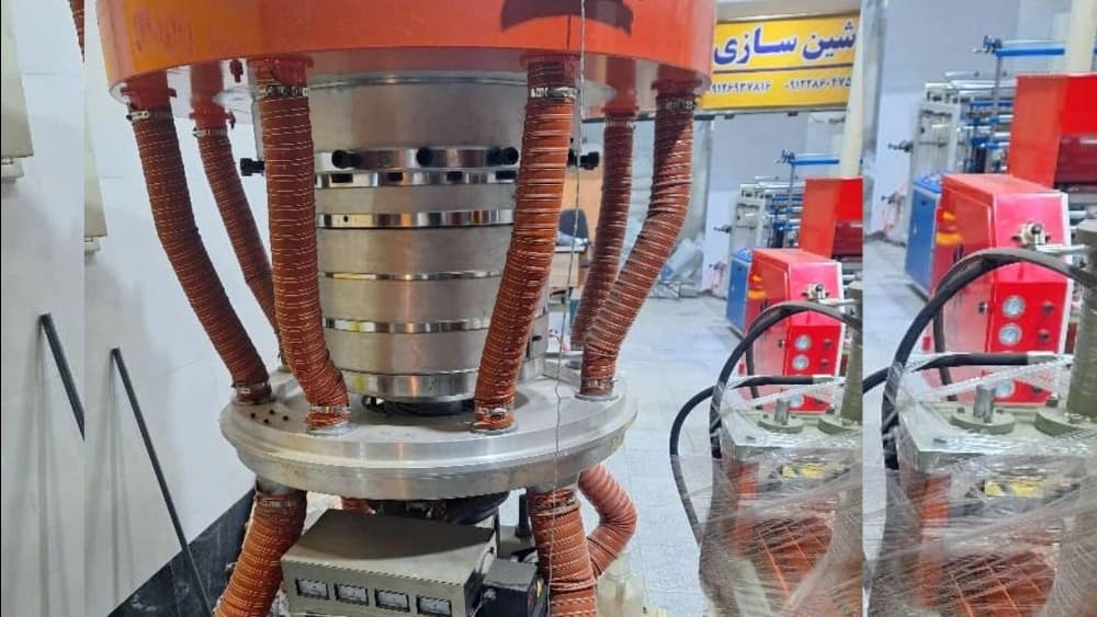 ساخت قالب نایلون دهنه ۴۵